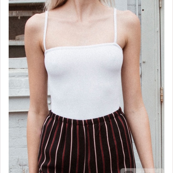 Brandy Melville Anne Bodysuit (white) - Picture 2 of 6
